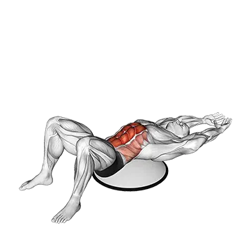 Myotatic Crunch on Bosu Ball