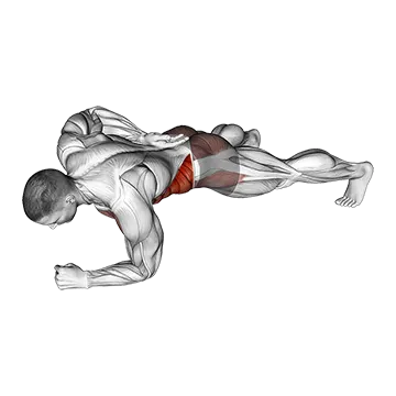 One Arm Front Plank