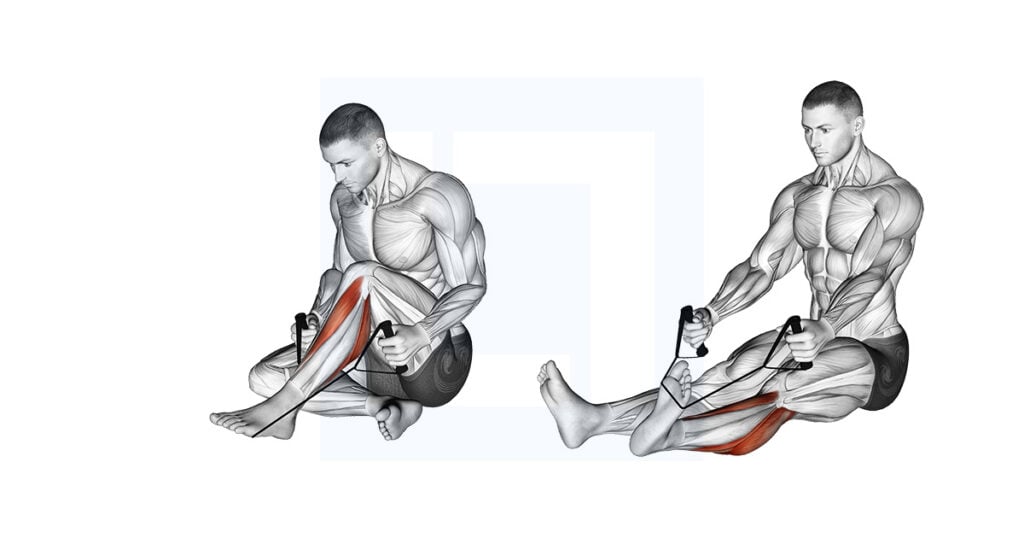 Posterior Tibialis Stretch