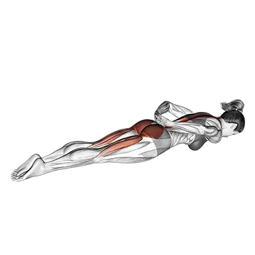 Prone Cobra Hands Interlocked