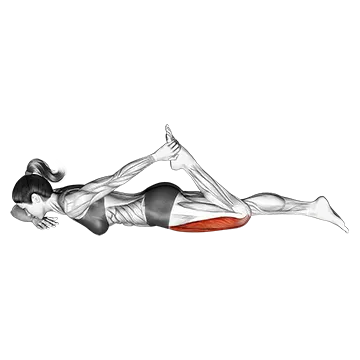 Quadriceps Lying Stretch
