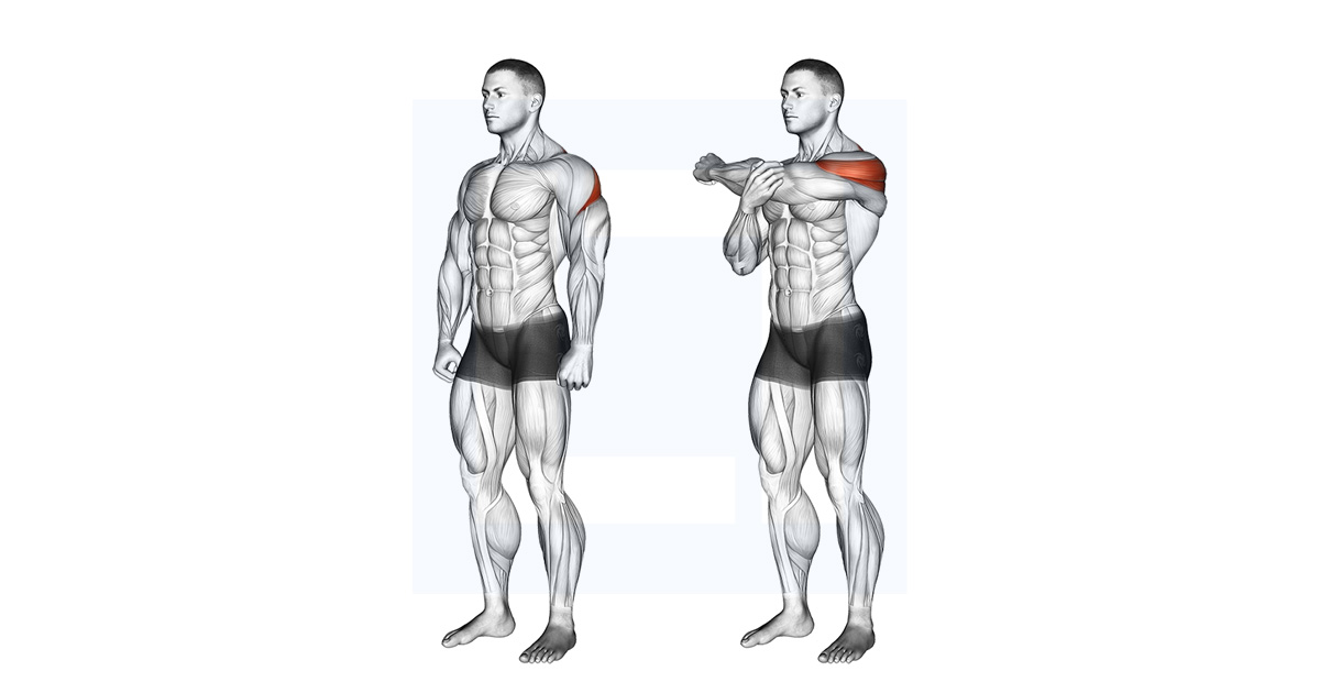 Posterior Deltoid Stretch 5 Stretches And Exercises For Rotator Cuff Posterior Deltoid Stretch 5 Stretches And Exercises For Rotator Cuff