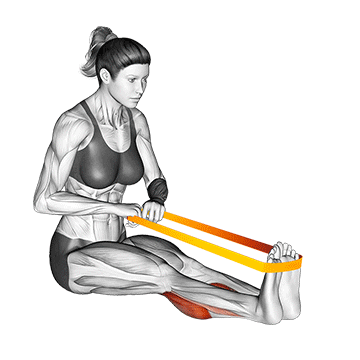 Best Resistance Band Calf Workouts Resistance Band Calf Raise