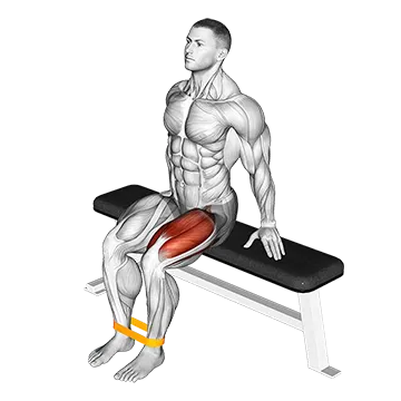 Best Resistance Band Leg Workouts Resistance Band Leg Extension