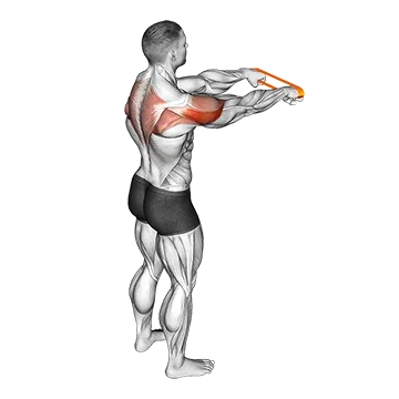 Best Resistance Band Shoulder Workouts Resistance Band Rear Fly
