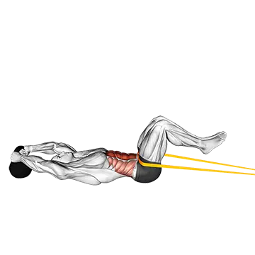 Best Resistance Band Workouts Resistance Band Reverse Crunch
