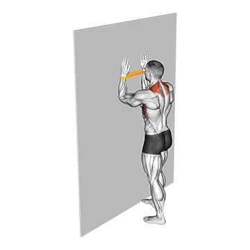 Resistance Band Serratus Wall Slide