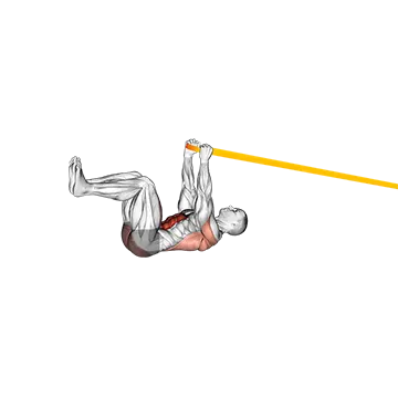 Best Upper Ab Workouts Resistance Band Upper Body Dead Bug