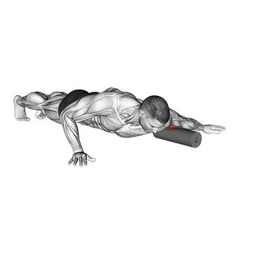 Best Foam Roller Exercises Roll Biceps Lying On Floor