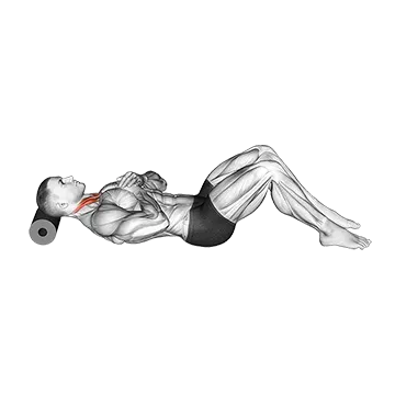 Roll Neck Decompress Lying on Floor