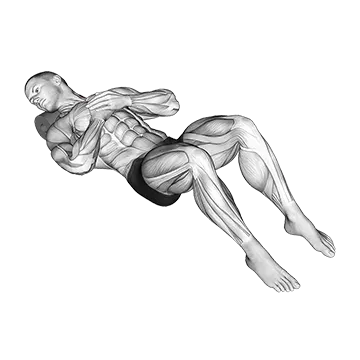 Roll Neck Rotation Lying on Floor