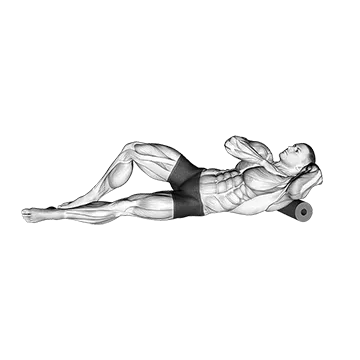 Roll Posterior Shoulder Lying on Floor