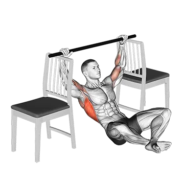 Seated Pull Up Between Chairs