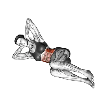 Best Bodyweight Oblique Workouts Side Crunch