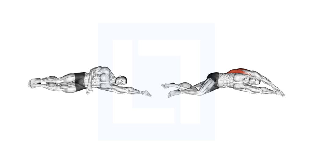 Side Lying Floor Stretch