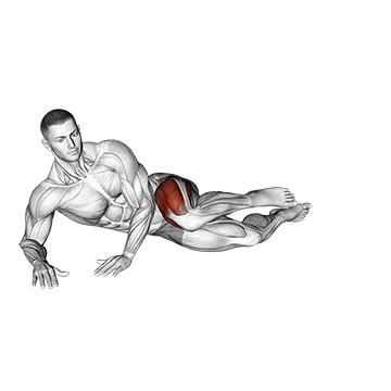 Side Lying Outward Knee Kick