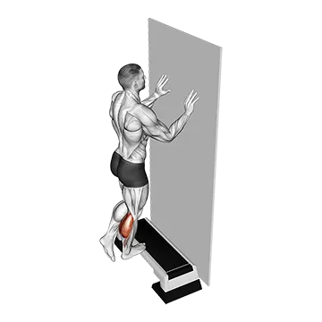 Best Calf Workouts Single Leg Calf Raise Off Step
