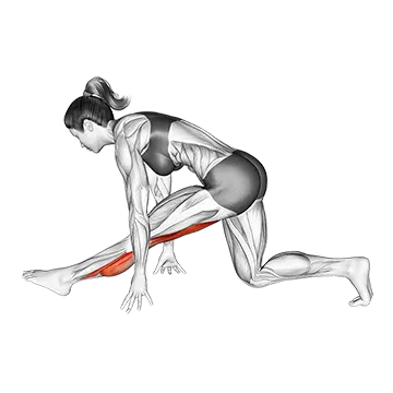 Single Leg Calve Stretch