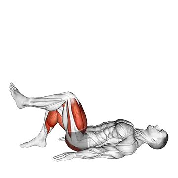 Single Leg Jumping Glute Bridge