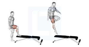 Single-Leg Push-Off: Explosive Step-Up Jump