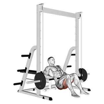 Best Machine Hamstring Workouts Smith Hip Thrust
