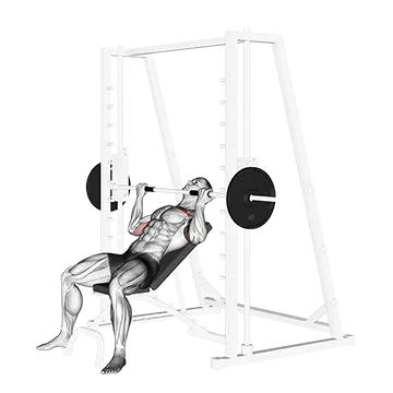 Smith Incline Reverse Grip Press