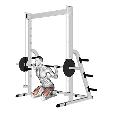 Smith Kneeling Hip Thrust