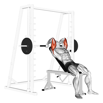 Best Machine Tricep Workouts Smith Machine Incline Tricep Extension