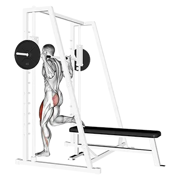Best Smith Machine Leg Workouts Smith Single Leg Split Squat