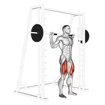 Best Machine Quad Workouts Smith Squat