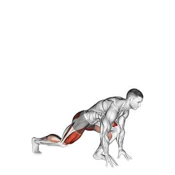 Split Sprinter High Lunge