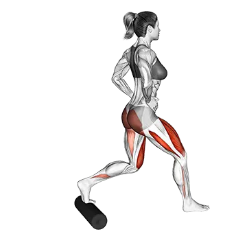 Split Squat With Roll
