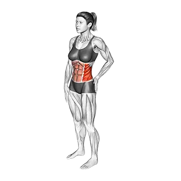 Best Standing Ab Workouts Standing Abs Rotation Stretch