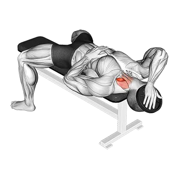 Weighted Lying Side Neck Raise