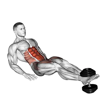 Best Weighted Ab Workouts Weighted Seated Leg Raise On Floor