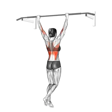How To Grow Your Lats Wide Grip Pull Up