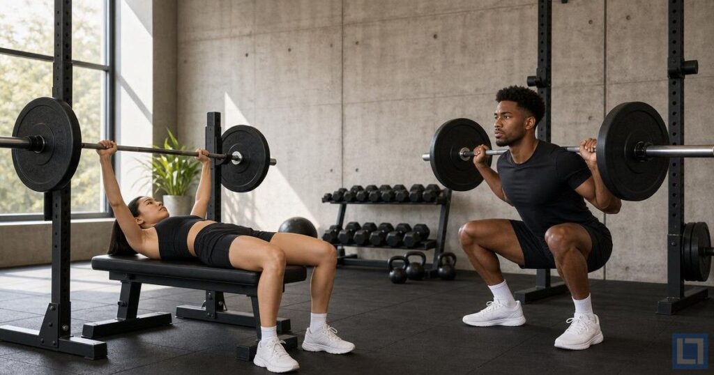 Best Upper Lower Split Routine: 4-Day Split with 12 Lifts