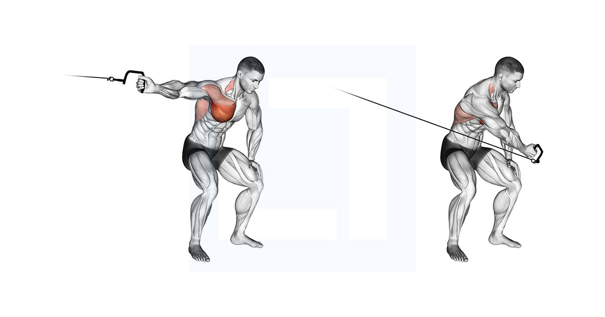 Cable One Arm Lateral Bent Over
