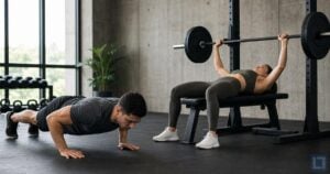Difference Between Push Up And Bench Press