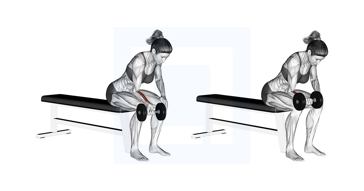Dumbbell One Arm Wrist Curl