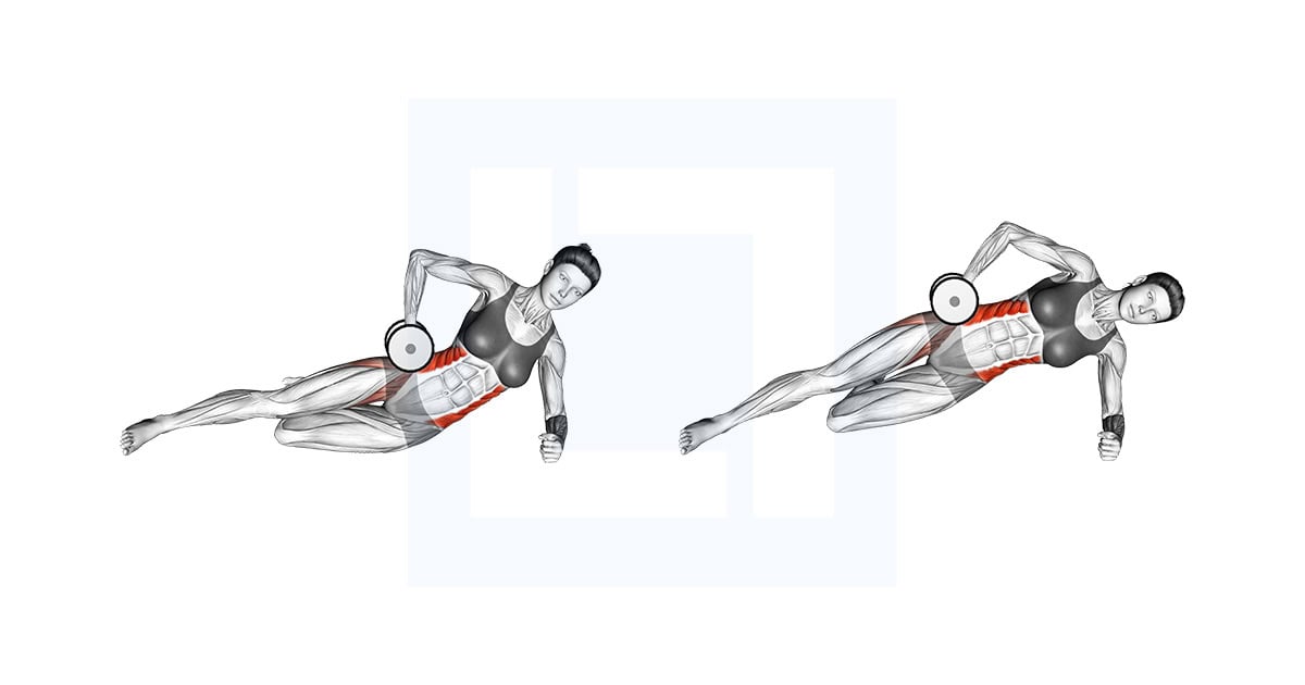 Dumbbell Side Bridge
