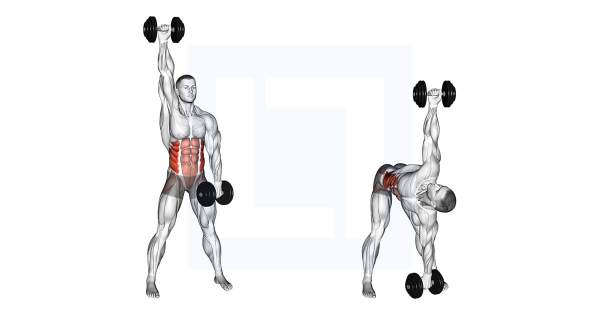 Dumbbell Standing Windmill