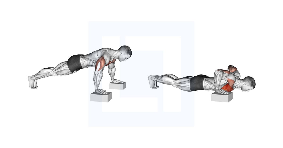 Elevated Push Up