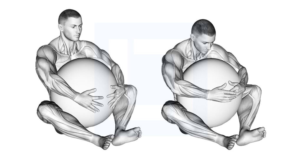 Exercise Ball Hug