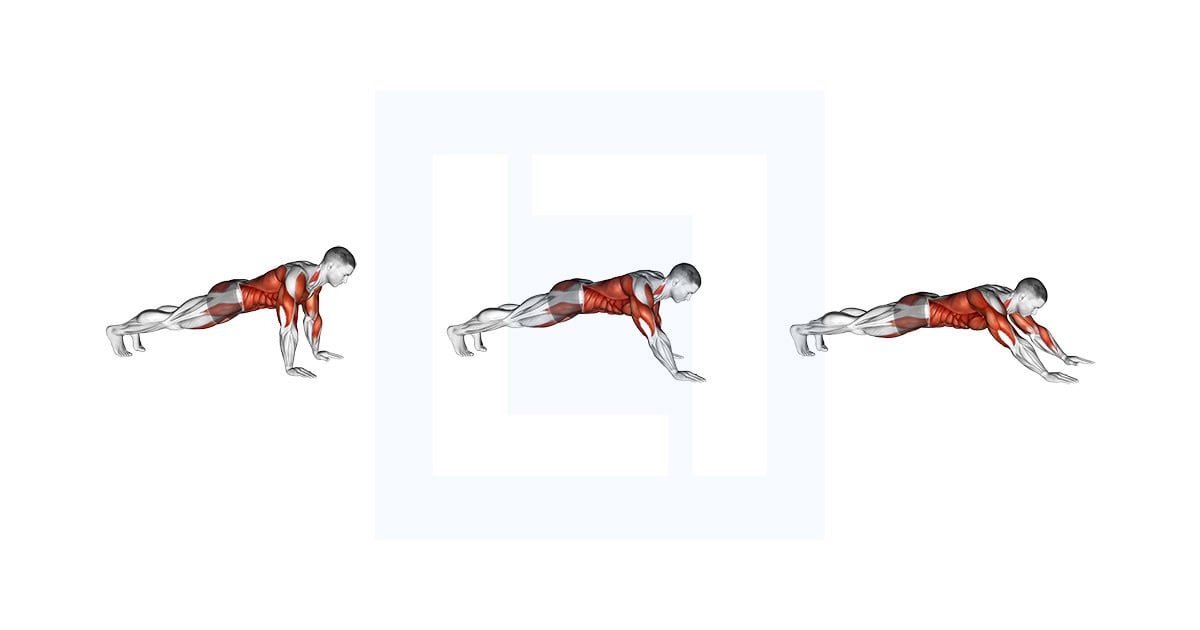 Front Plank Walkout