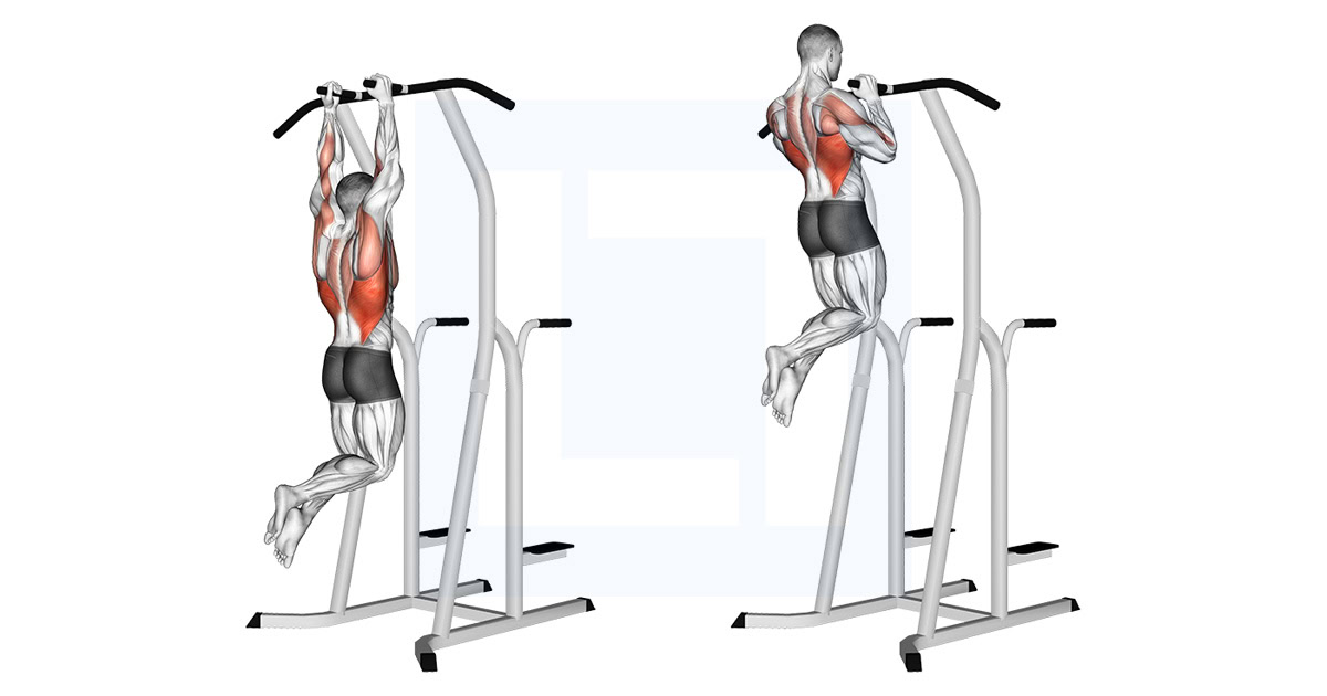 Hammer Grip Pull Up on Dip Cage
