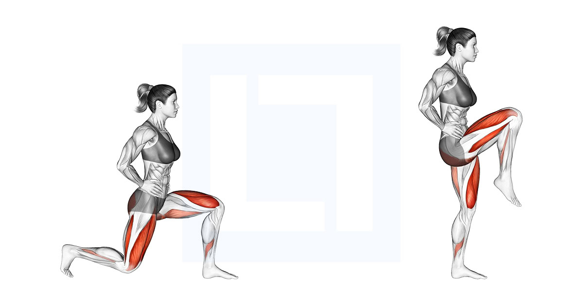 High Knees Lunge