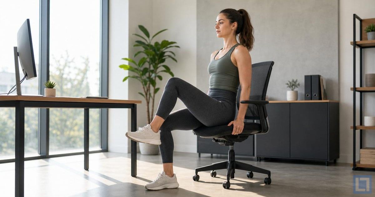 How to Work out at Your Desk