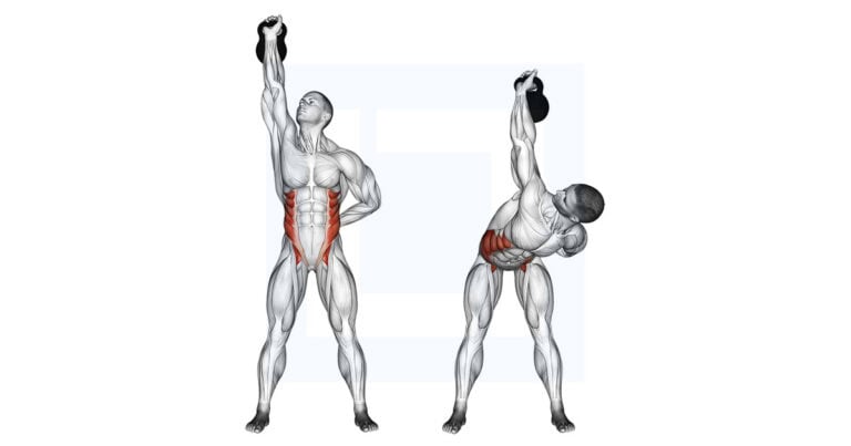 Kettlebell Advanced Windmill: Bottoms Up Windmill
