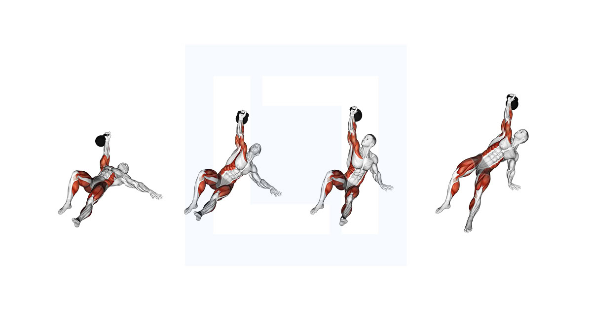 Kettlebell Bottoms Up to Knee Turkish Get Up